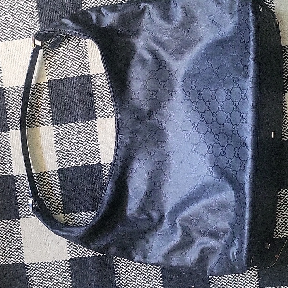 GUCCI GG Nylon Extra-Large Travel Hobo Bag the weekender bag - Picture 6 of 11